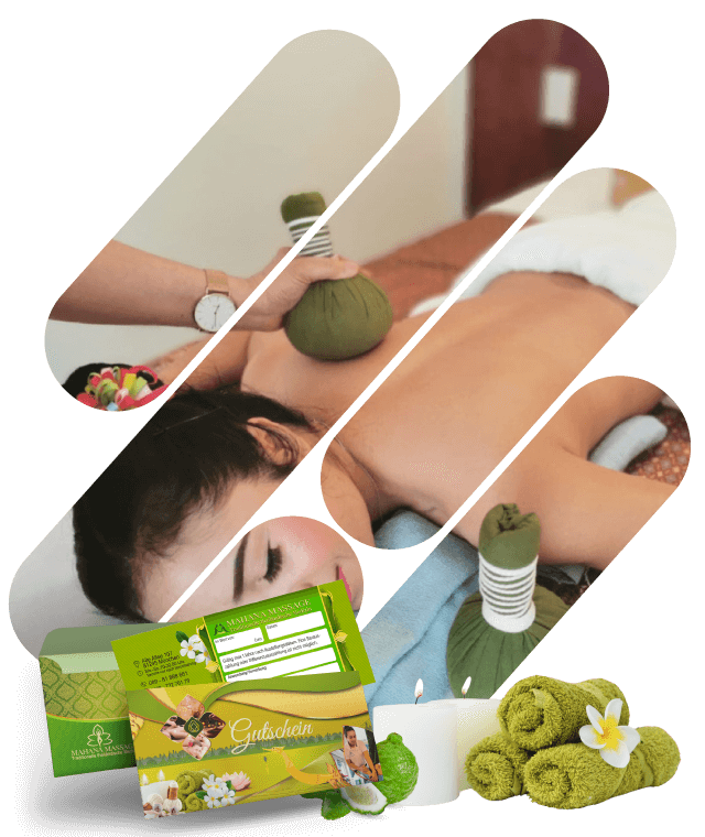 Gutschein f&uuml;r Kr�uterstempel-Massage