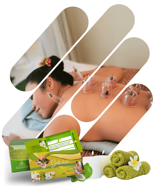 Gutschein f&uuml;r Cupping Glas Massage
