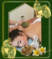 Massagegutschein f&uuml;r  Kr&auml;uterstempel